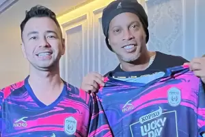 Raffi Ahmad Berharap Ronaldinho Bisa Berikan Dampak Positif buat Persepakbolaan Tanah Air