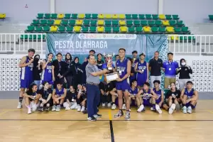 Tim Basket Budi Luhur Juara Umum Kejurnas Perguruan Tinggi se-Indonesia