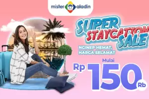 Nginep Hemat Dompet Selamat, Pesan di Mister Aladin Mulai dari Rp150.000!