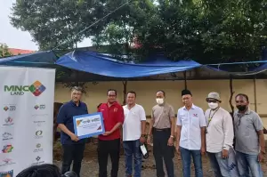 MNC Peduli dan Partai Perindo Salurkan Hewan Kurban untuk Polres Jakarta Pusat