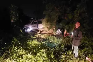 Brak! Mobil Tabrak Pohon di Bogor, 1 Penumpang Tewas