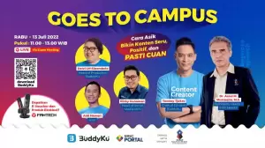BuddyKu Goes To Campus IISIP: Jurnalis Masa Kini Harus Paham Monetisasi Konten Digital