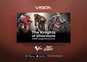 Saksikan MotoGP Inggris Live di Vision+, Berikut Jadwalnya