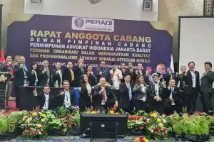DPC Peradi Jakarta Barat Siapkan Program 1 Tahun ke Depan