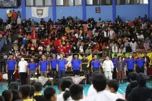 Ribuan Pesilat Muda Ikuti Kejuaraan Pencak Silat Pelajar se-Jakarta Utara