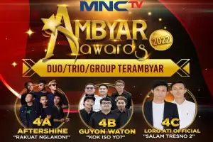 Fakta-Fakta di Kategori Duo/Trio/Group Terambyar di Ambyar Awards 2022