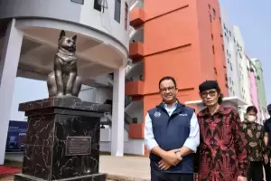 Patung Kucing Libi di Kampung Susun Cakung, Simbol Warga Lawan Penggusuran