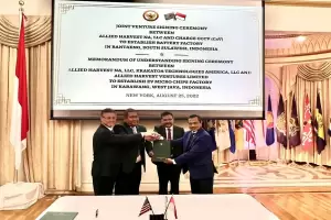 Perusahaan Amerika Konkretkan Pembangunan Pabrik Baterai dan Microchip untuk Kendaraan Listrik di Indonesia