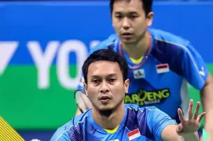 Hasil Japan Open 2022: Ahsan/Hendra Tersingkir usai Dikalahkan Wakil China