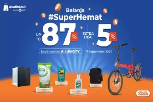 Siap-siap Bisa Belanja Super Hemat, AladinMall Hadir di Acara I Love GTV Surabaya!