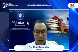 Rektor IPB University Berharap RUU Sisdiknas Punya Tiga Sifat Ini