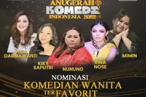 5 Hari Lagi! Jadilah Saksi Lahirnya Komedian Wanita Favorit Tanah Air dalam Anugerah Komedi Indonesia 2022 di iNews