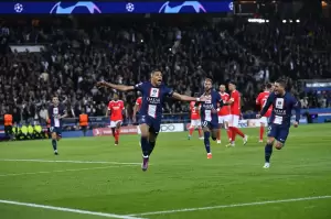 Hasil PSG vs Benfica: Mbappe Cetak Sejarah saat Les Parisien Ditahan Imbang