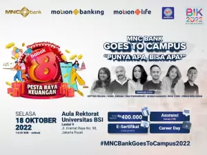 Sasar Kaum Muda, MNC Bank Intens Kunjungi Kampus Pilihan di Oktober