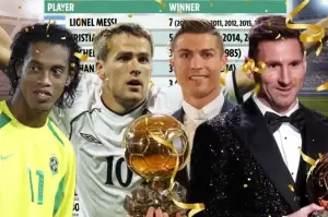 5 Peraih Ballon dOr Terbanyak Sepanjang Sejarah: Sensasi Messi!