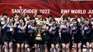 Korea Juara Piala Suhandinata 2022, Kim Min Seon Sabet Gelar Pemain Terbaik