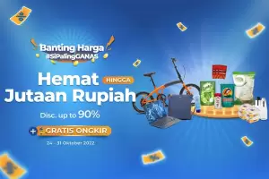 AladinMall Banting Harga, Dapatkan Diskon hingga 90% + Gratis Ongkir se-Indonesia! Buruan Borong