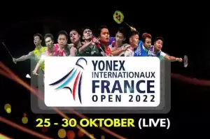 LIVE di iNews! Perjuangan Jojo, Fikri/Bagas dan Rehan/Lisa, Menuju Semifinal French Open 2022