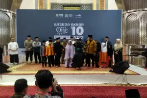 Hadiri Wisuda Akbar Tahfidz Quran Angkatan 10 di Masjid Istiqlal, UYM: Insya Allah Ahli Surga