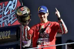 Keberuntungan Francesco Bagnaia, sang Juara Dunia MotoGP 2022