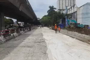 Rampung Diperbaiki, Jalan Soleh Iskandar Bogor Dibuka Pekan Depan