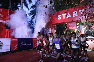 Ribuan Pelari Meriahkan Borobudur Marathon 2022, Hidupkan Wisata Olahraga di Magelang