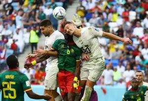 Hasil Kamerun vs Serbia: Drama 6 Gol, The Eagles Diimbangi Les Lions