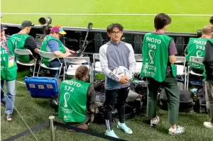 Inilah Kael Derya Riza, Remaja Indonesia yang Jadi Ballboy Piala Dunia 2022