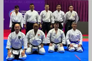 Harumkan Indonesia, Dosen Teknik Kelautan ITS Juarai Kompetisi Karate di Uzbekistan