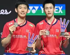 Liu/Ou, Duo China Penghancur Ganda Putra Indonesia di BWF World Tour Finals 2022
