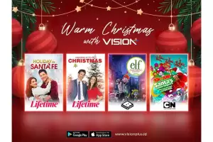 Natal Penuh Kehangatan Bersama Vision+, Ada Holiday in Santa Fe hingga Elf: Buddy’s Musical Christmas