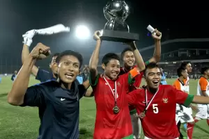 Evan Dimas: LaNyalla Mattalitti Berjasa saat Timnas Indonesia U-19 Juara AFF 2013