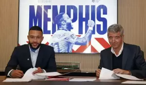 Memphis Depay Resmi Gabung Atletico Madrid dari Barcelona