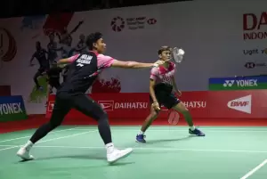 Hasil Indonesia Masters 2023: Dihajar Hoki/Kobayashi, Bagas/Fikri Terhenti di Perempat Final