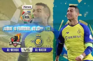 LIVE di iNews! Saksikan Aksi Memukau Cristiano Ronaldo dalam Duel Al-Nassr vs Al-Wehda