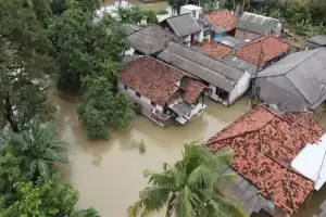 130 Rumah di Cikarang Utara Bekasi Terendam Banjir