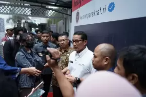 Lewat Kelana Nusantara, Sandiaga Uno Dorong Pelaku Ekraf Makassar Ciptakan Peluang Usaha dan Lapangan Kerja