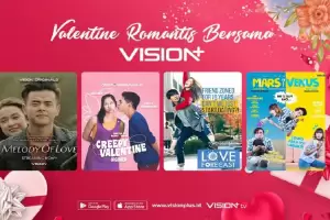 Nikmati Valentine Romantis di Vision+, Ada “Creepy Valentine” hingga “Love Forecast”