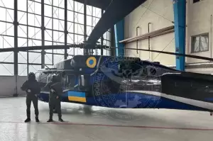 Bikin Heboh, Ukraina Pamer Helikopter Canggih UH-60 Black Hawk