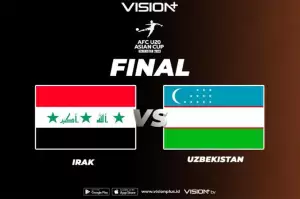 Final AFC U-20 Asian Cup 2023 di Vision+: Irak vs Uzbekistan