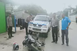 Dihantam Truk, 2 Pemotor Tewas di Gunungsindur Bogor