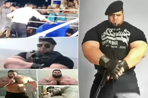 Amuk Sajad Gharibi Hulk Iran Ancam ISIS hingga KO Memalukan Guncang Tinju