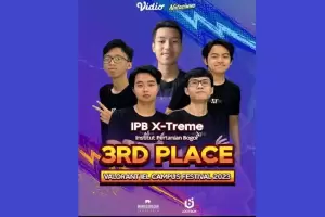 Hadapi 52 Tim dari Berbagai Universitas di Indonesia, IPB XTreme Raih Juara 3
