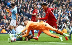 Hasil Liga Inggris: Manchester City Permalukan Liverpool 4-1