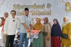 Partai Perindo Silaturahmi dengan Jaro Ade di Bogor, Tama S Langkun: Kita Support