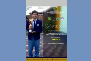 Bintang, Siswa MAN 1 Jembrana Raih Juara 2 Olimpiade Matematika Tingkat Nasional