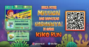 Buka Fitur Mission dan Dapatkan Hadiahnya di Game Kiko Run!