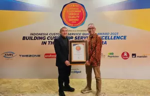 Tulus Melayani Nasabah, Karyawan Pegadaian Raih Indonesia Customer Service Quality Award 2023