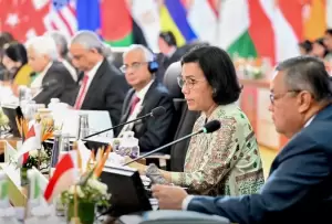 Sri Mulyani Pamer Ketangguhan Ekonomi RI di Depan Menkeu dan Bos Bank Sentral G20