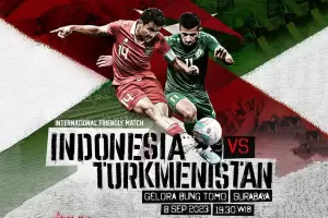 Link Live Streaming Timnas Indonesia vs Turkmenistan di FIFA Matchday 8 September